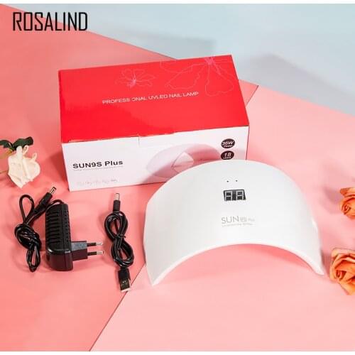 36/54W LED Nail Dryer Machine Nails Lamp Timing Mode USB Phototherapy Portable Lamp For Drying UV Nails Gel Polish Manicure Tool