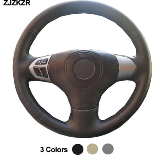 Car Auto Steering-Wheel Cover For Suzuki Grand Vitara 2006 - 2014 Braid on the Steering wheel 2007 2008 2009 2010 2011 2012 2013