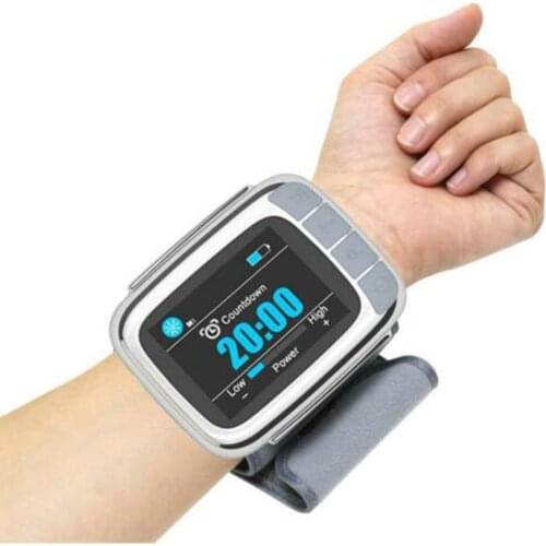 Home use 650nm 808nm Soft Laser Watch for Diabetes, Hypertension, Hyperlipidemia and Rhinitis,Pain Relief,Joint Wound Healing