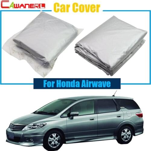 Cawanerl Outdoor Car Cover Anti UV Snow Rain Preventing Cover Sun Shade Dustproof For Honda Airwave