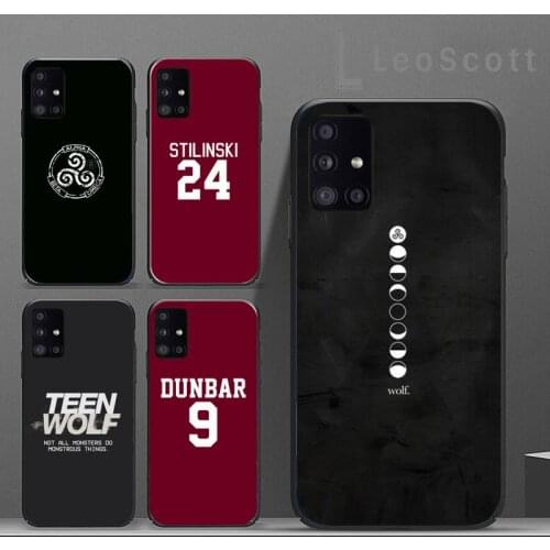 Teen Wolf Stilinski 24 Phone Case For Samsung A40 A31 A50 A51 A71 A20E A20S S8 S9 S10 S20 Plus note 20 ultra