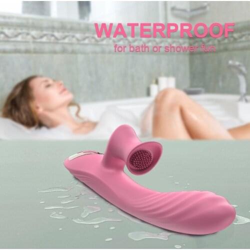 Dildo Vibrator for Women Heating Telescopic Rotation Vibrator Tongue Licking Clitoris G-spot Stimulator Adult Sex Toys for Women