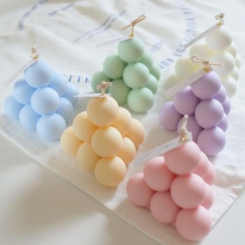 Little Flower Candle Mould INS Five Petal Flower Cute Bouquet Candle Aromatherapy Candle DIY Material