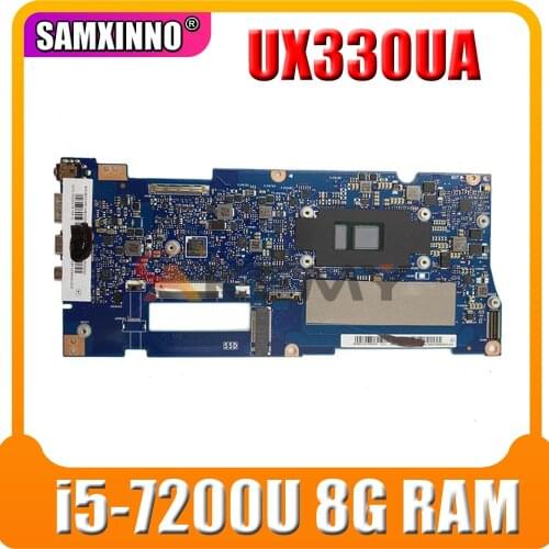 Akemy UX330UAR Laptop motherboard For ASUS UX330UAR UX330UA UX330U U3000U Mainboard i5-7200U 8G RAM