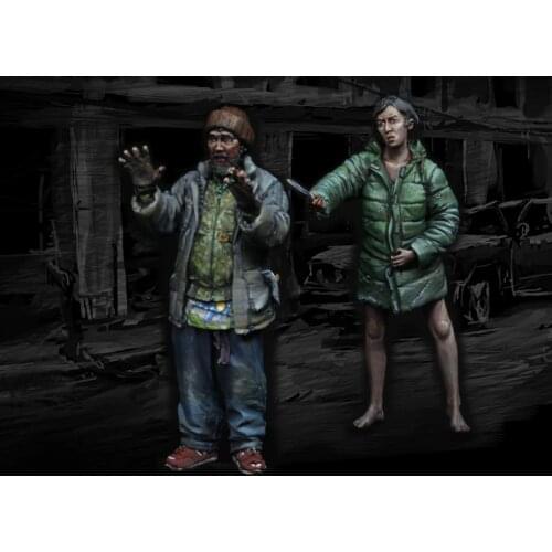 [tusk model]1/35 Scale Unassembled Resin figures resin model Kits T3731