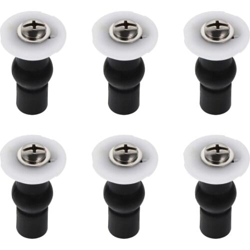 6pcs Toilet Seat Bolts Expansion Screws Easy Install Toilet Seat Cover Hole Fixing Kits For Bathroom Accessories