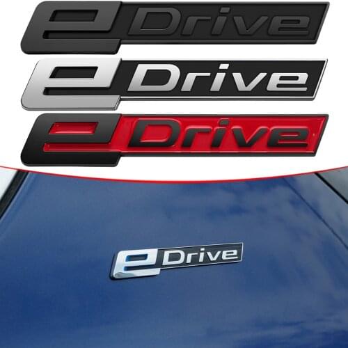 Side Rear Waistline Logo Badge Decor Sticker For BMW 3 5 7 series X1 iX3 X2 X3 X5 X7 i3 F49 G01 F25 G05 G07 G11 EDrive E Drive