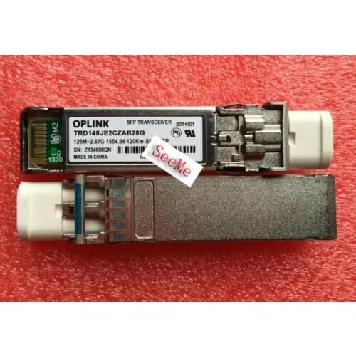 OPLINK TRD148JE2CZAB28G 125M~2.67G-1554.94-120KM-SM-ESFP fiber optical transceiver
