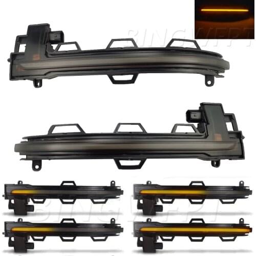 Side Rearview Mirror Indicator Blinker Light Sequential Dynamic Turn Signal For BMW X3 X4 X5 X6 F25 LCI F26 F15 F16 2014 - 2018