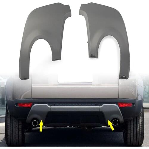 Right Rear Exhaust Pipe Towing Hook Cover Trim For Range Rover Evoque 202012 2013 2014 2015 2016 2017 2018