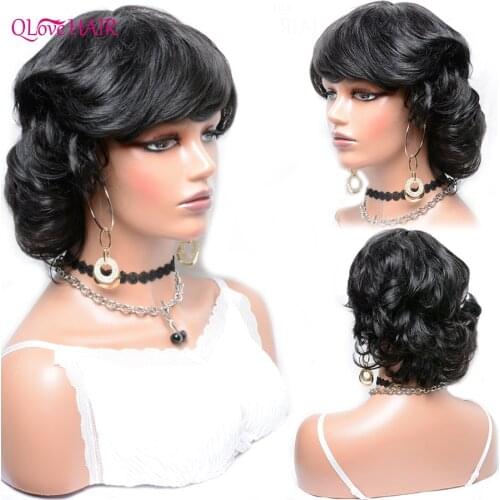 QLOVE HAIR Short Wigs