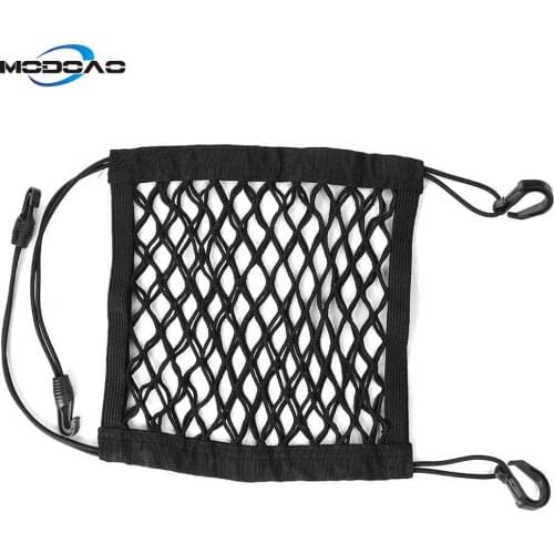 Car Seat Storage Net Bag Multifunction Double Layer Seating Side Net Bag Sundries Pocket Organizer Holder for SUV Car Vehicle