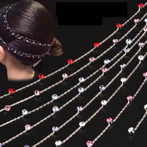 Girls Rhinestone Hair Braider BB Clip Hairpins Fish Line Rhinestone Hair Accessories Wedding Party Hairpins for Hair Women