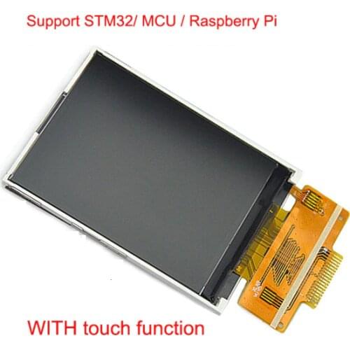 2.4 inch TFT SPI LCD screen 18PIN 240*320 TFT 2.4 Color LCD Drive IC ILI9341 4IO For STM32/MCU/Raspberry Pi with touch/no touch
