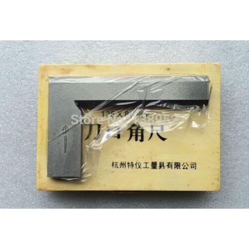 Stainless Steel 1PCS 125 x 80mm Bladed 90 Degree Angle Try Square Ruler high quality