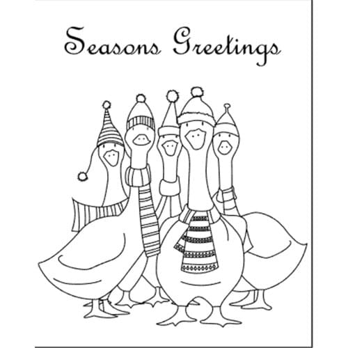 10x8 duck New Transparent Clear Rubber Stamp Sheet Cling Scrapbooking Photo Album PaperCard DIY Craft