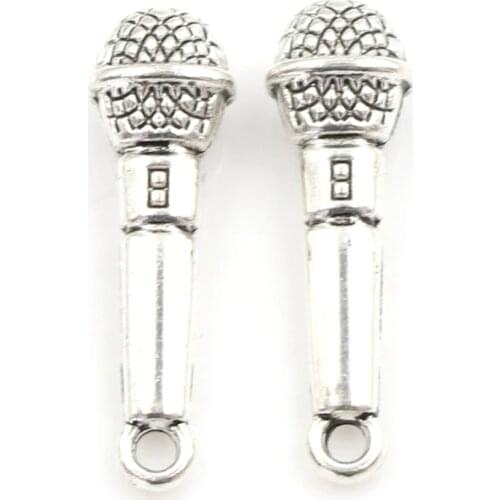 2pcs/lot Microphone Furniture Doll House Decoration Toys For Girl Birthday Gifts Dollhouse Miniature Accessories