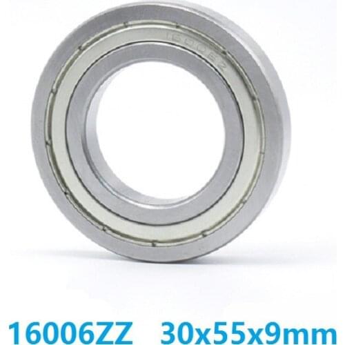 20pcs/lot bearing 16006Z 16006ZZ 16006 Z ZZ metal shielded 30x55x9 mm Deep Groove Ball bearing 30*55*9mm