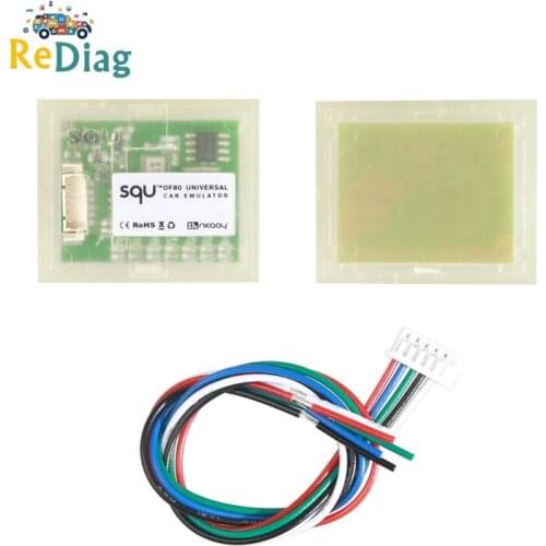 50PCS/LOT SQU OF80 Universal Car Emulator Supports IMMO/For Seat Occupancy Sensor/Tacho Programs Diagnostic Tool SQU OF80