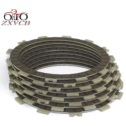 8PCS FOR KAWASAKI KX250F DFI 2010-2017 KX250F 2004-2009 motorcycle engine cylinder clutch plates Parts
