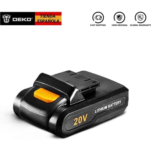 DEKO Battery20FU Pack for Sharker 20V Cordless Drill 20V Lithium Ion Battery