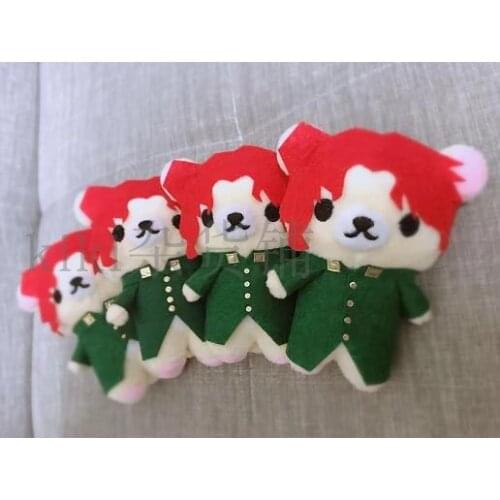 Anime Jojos Bizarre Adventure Kakyoin JOTARO Josuke Leone Rilakkuma Short Plush Doll Pillow Toys Cushion Xmas Gifts Cosplay