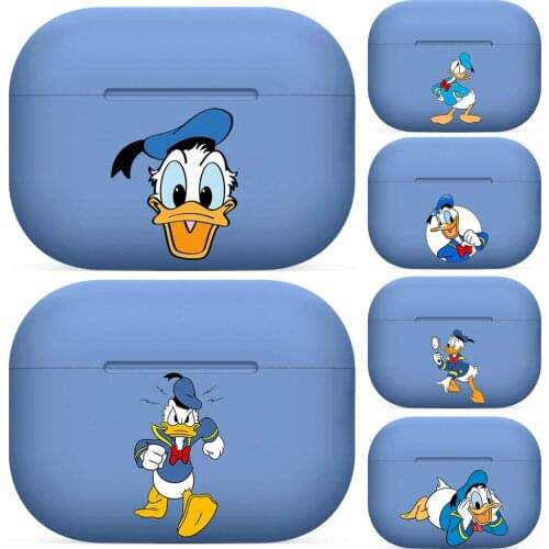 Donald Duck blue For Airpods pro 3 case Protective Bluetooth Wireless Earphone Cover For Air Pods airpod case air pod Cases