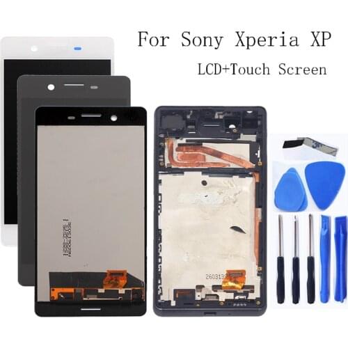 For Sony Xperia XP F8131 F8132 LCD Monitor Accessories + Frame for Sony Xperia X High Performance LCD Display Digitizer Kit