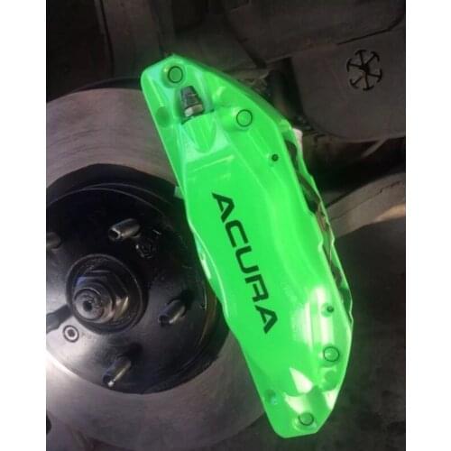 For Acura Brake Caliper High Temp Vinyl Decal Sticker Set Of 6 (ANY COLOR) Car Styling