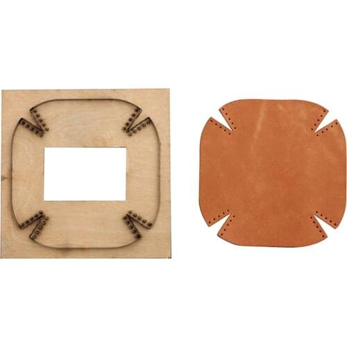 Leather Cutting Die Leathercraft Leather Catchall Mold DIY Stencil Cut Mould