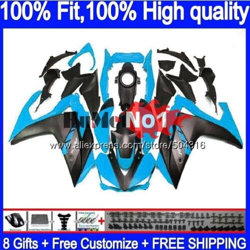 Injection For YAMAHA YZF R3 R25 R3 R 25 YZF-R3 YZFR25 Cyan black 55MC.105 YZF-R25 YZFR3 2014 2015 2016 2017 14 15 16 17 Fairing