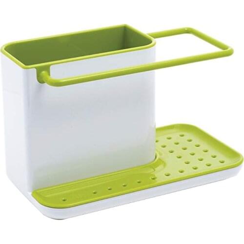 Kitchen Storage Racks Kitchenware Drainer Waterproof Plastic Container Bathroom Organization Household Accessory