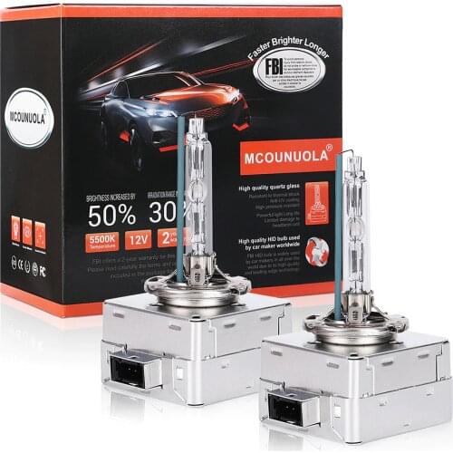 MCOUNUOLA Xenon Bulbs D1R (PK32d-3)