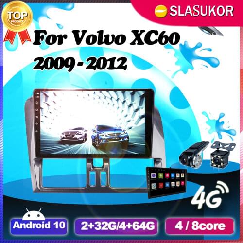 Android Multimidia Video Player For Volvo XC60 2009 2010 2011-2012 DSP Car Radio Audio Stereo GPS Navigaiton DVD No 2 Din 2din