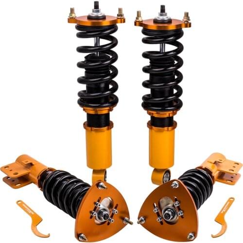 New Full Assembly Coilovers Suspension Kits for Subaru Legacy 2005-2009 BL BP Front Rear Camber Plate Shock Absorber Dampering