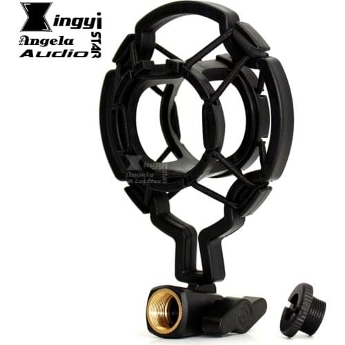 Plastic Shockmonut Studio Recording Microphone Spider Shock Mount Clip Holder Boom Mic Stand Clamp For ISK BM800 BM700 BM 800 PC