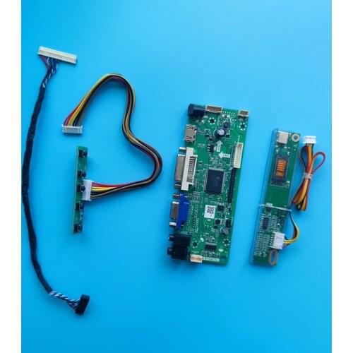 For LP154W02-B1K2/B1K3 1 Lamps Screen panel VGA HDMI 15.4" Controller board 30pin LVDS LCD DVI Monitor Kit 1680×1050