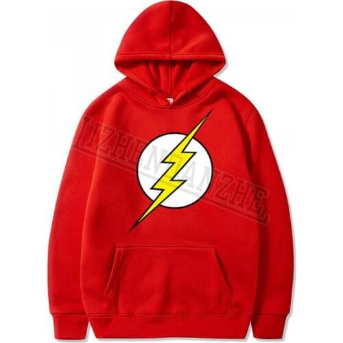 The BIG BANG Theory Mens the flash Male Casual Hoodies Sweatshirts Men and women Sweatshirt hoody Tops 032