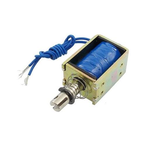 0.2Kg Holding Force Push Type Solenoid Electromagnet DC 12V 1A XWJ