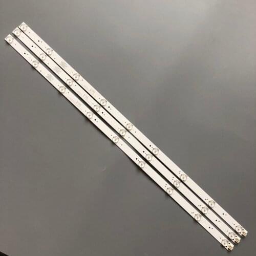 1kit=3pcs LED Backlight strip 9 Lamps For Philco Ph39n86dsgw Ph39n86