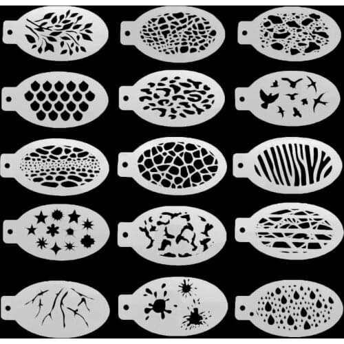42 Pcs Mandala Painting Templates DIY Crafts Drawing Stencils for Rock Painting Scrapbooking Paper Card Embossing Album Decor