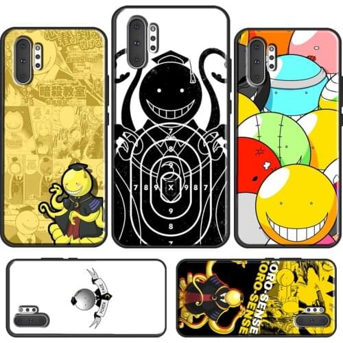 Koro Sensei Assassination Classroom For Samsung Galaxy S21 Ultra S20 FE S10 Plus S8 S9 S10E Phone Case For Note 20 10 9 Cover