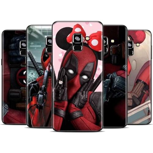 Marvel Deadpool For Samsung Galaxy A9 A8 A7 A6 A5 A3 Star Plus M31S M60S M40 M30 M21 M20 M10 M10S Phone Case