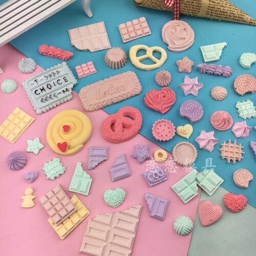 Dessert Waffle cookie dessert series silicone mold DIY liquid fondant chocolate baking tool cake decoration mold