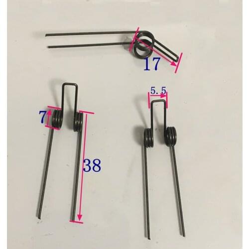 Abnormity Double Twist Spring Wire Diameter 0.8 Outer Diameter 7mm Small Rotating Torsion Spring 20pcs