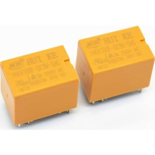 HK4100F-DC9V-SHG 3A 9V 6 PIN Relays Wholsale Price