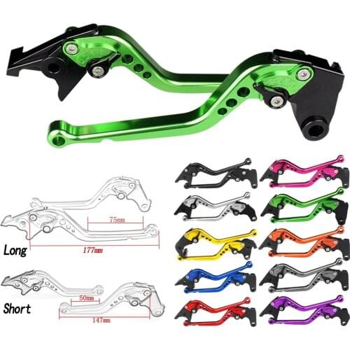 Short & Long Motorcycle CNC Adjustable Brake Clutch Levers For Moto Guzzi GRISO BREVA 1100 NORGE 1200 / GT8V 1200 SPORT STELVIO