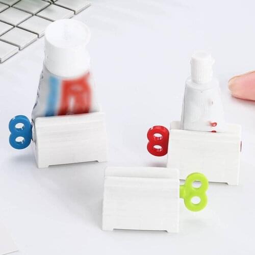 Creative Facial Cleaner Manual Squeezing Toothpaste Holder Toothpaste Squeezer Portable Mini Toothpaste Clip