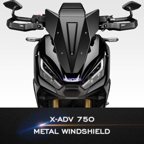 Motorcycle Windshield Fit For HONDA XADV750 X-ADV 750 X-ADV750 Windshield Windscreen Aluminum Wind Shield Deflectore