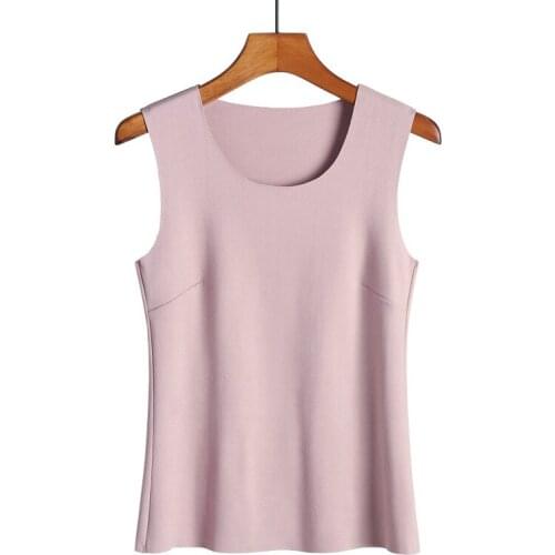 2020 Winter Warm Velvet Tank Tops Women Thermal Underwear Slim Thicker Double Layer Soft Tanks Cotton Tees O Neck Sexy Vest Top